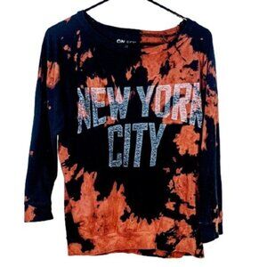 New York City Vintage Tie-Dye Long T (VERY UNIQUE) ...